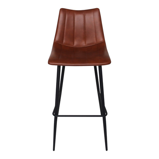 Moes Home - Alibi Barstool in Brown (Set of 2) - UU-1003-03 veiw 1