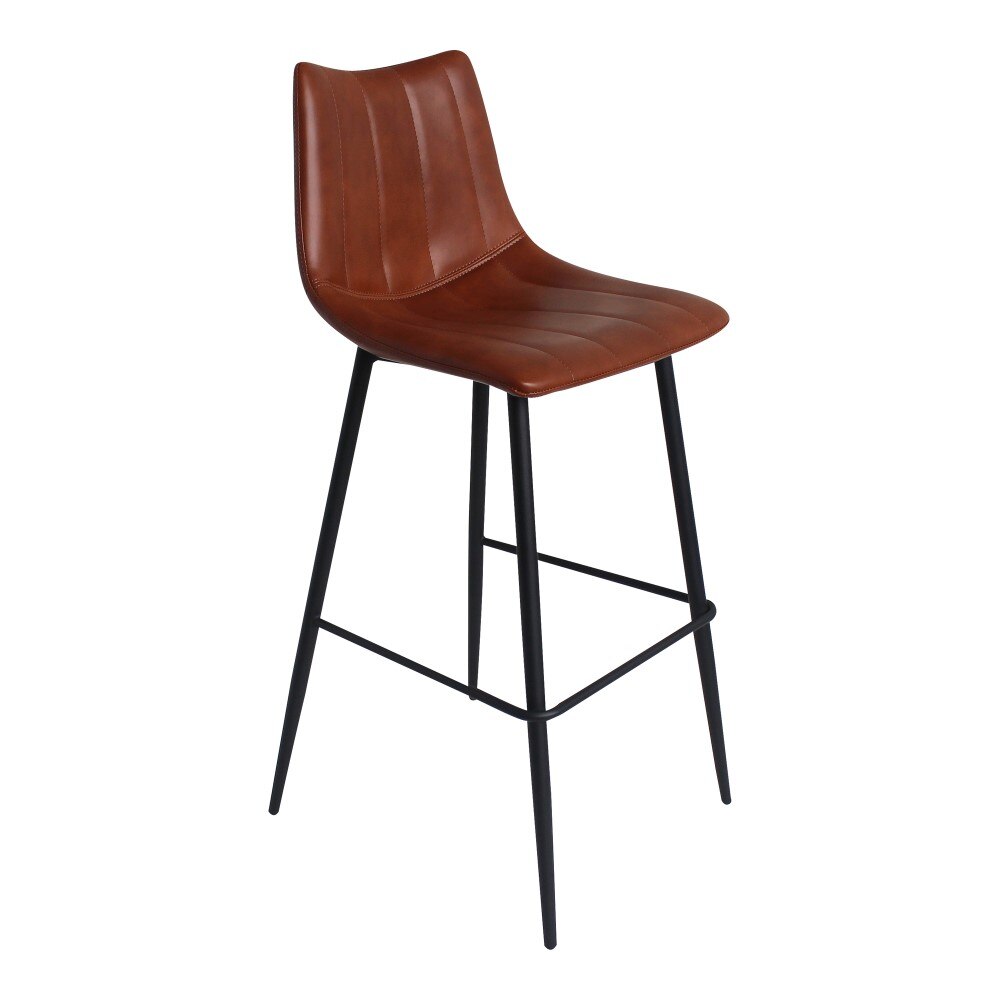 Moes Home - Alibi Barstool in Brown (Set of 2) - UU-1003-03 veiw 2