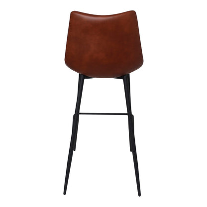 Moes Home - Alibi Barstool in Brown (Set of 2) - UU-1003-03 veiw 4