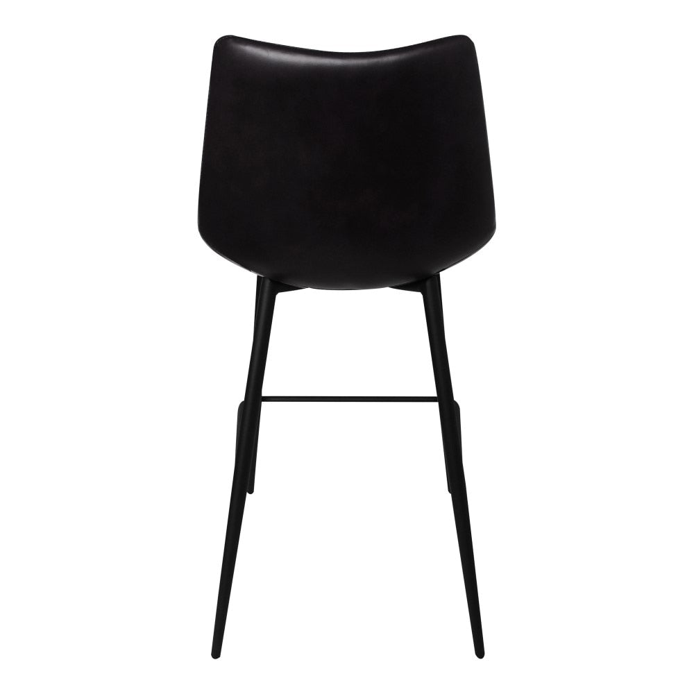Moes Home - Alibi Counter Stool Matt in Black (Set of 2) - UU-1002-02 veiw 4
