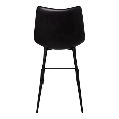 Moes Home - Alibi Counter Stool Matt in Black (Set of 2) - UU-1002-02 veiw 4