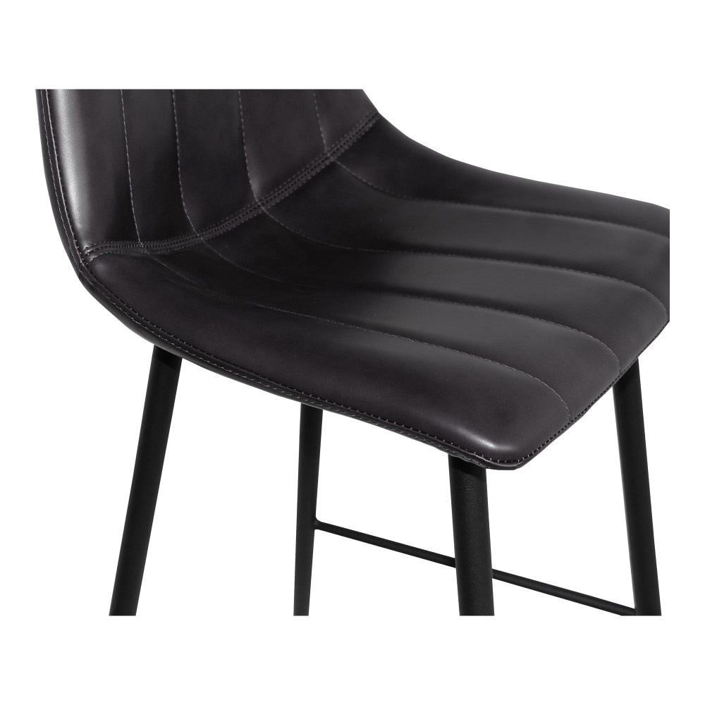 Moes Home - Alibi Counter Stool Matt in Black (Set of 2) - UU-1002-02 veiw 5