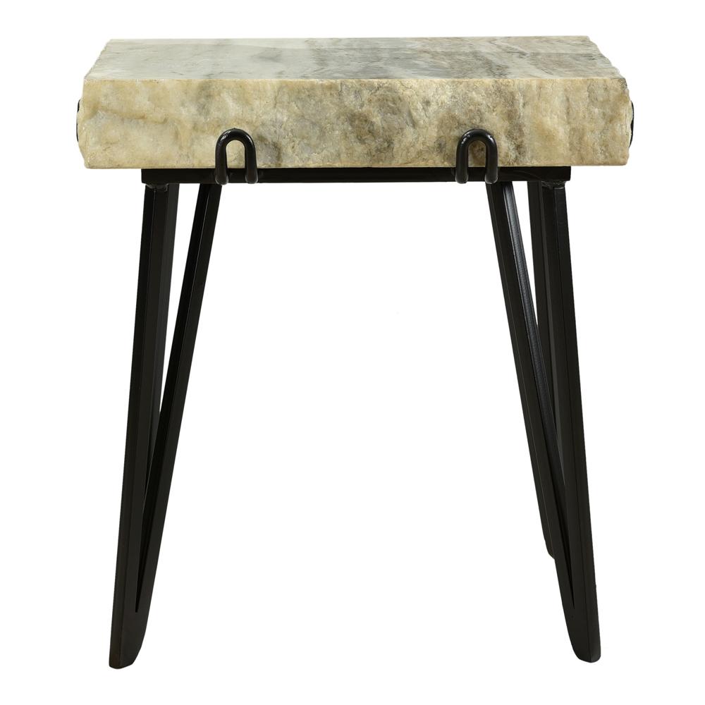 Moes Home - Alpert Accent Table in Sand - IK-1011-21 veiw 1