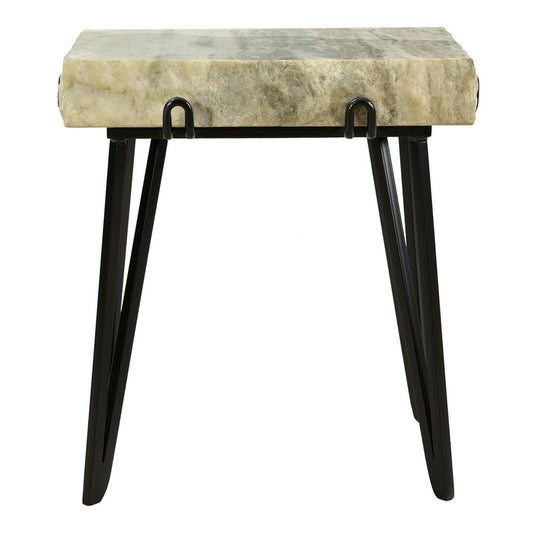 Moes Home - Alpert Accent Table in Sand - IK-1011-21 veiw 1