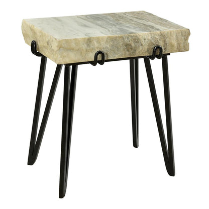Moes Home - Alpert Accent Table in Sand - IK-1011-21 veiw 2