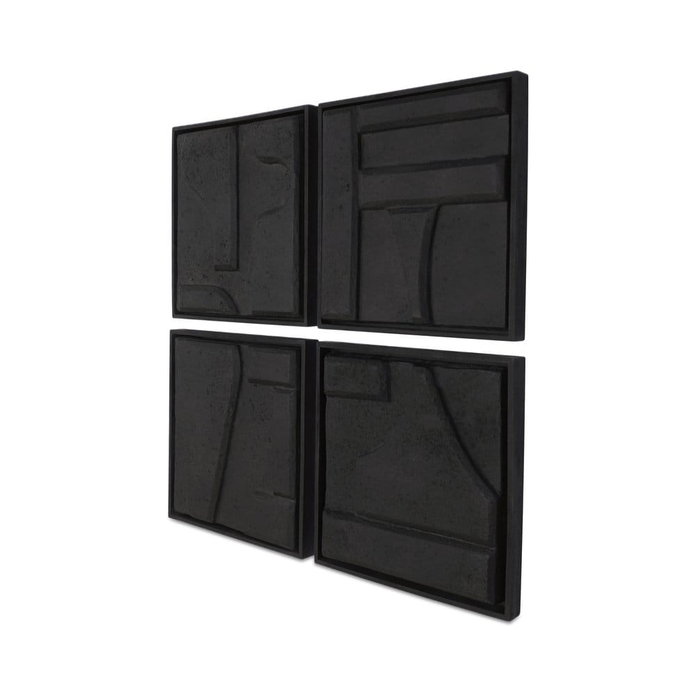 Moes Home - Alva Wall Sculpture-Set Of 4 - DD-1063-02 view 5