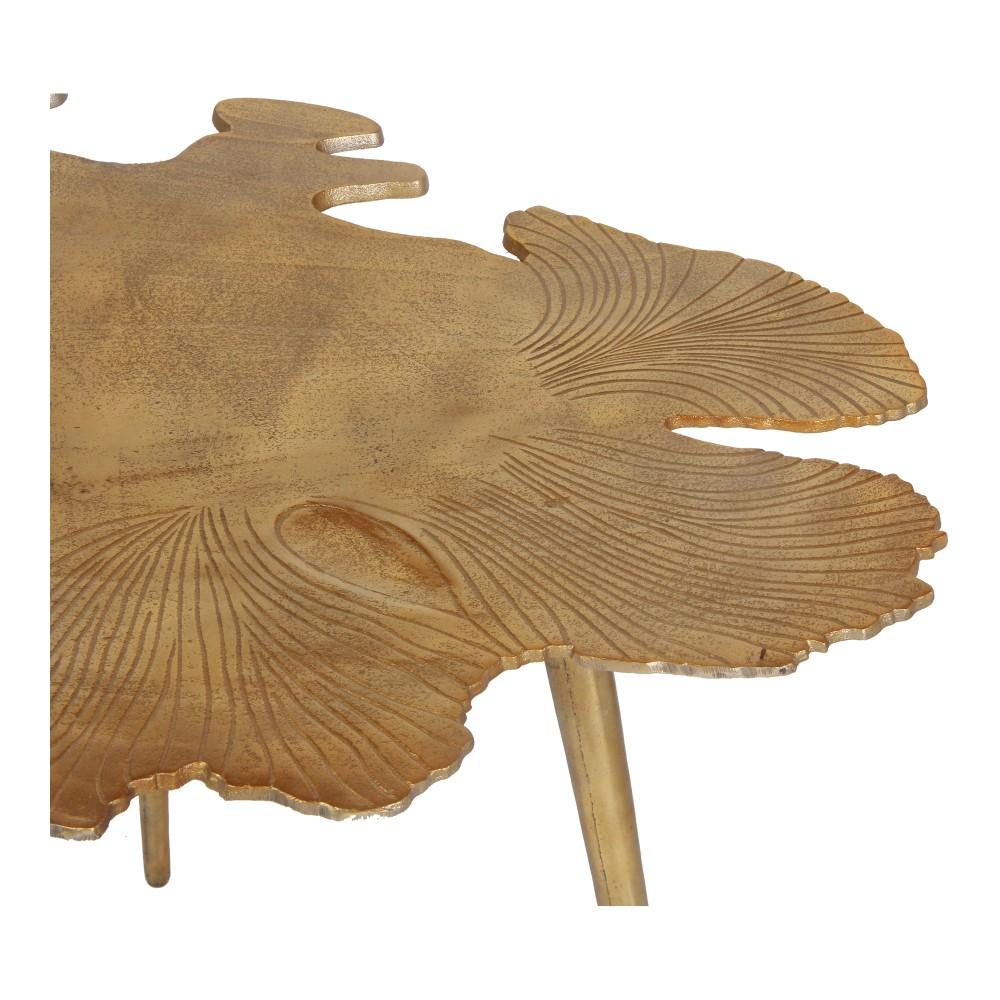 Moes Home - Amoeba Side Table in Gold - FI-1006-32 veiw 2