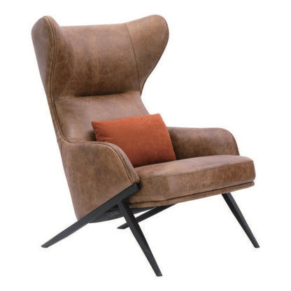 Moes Home - Amos Leather Accent Chair - PK-1103-14 veiw 2