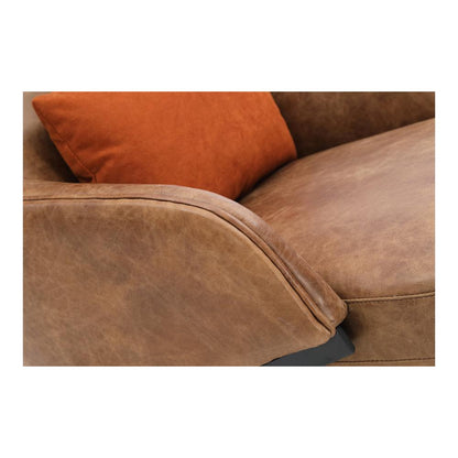 Moes Home - Amos Leather Accent Chair - PK-1103-14 veiw 6