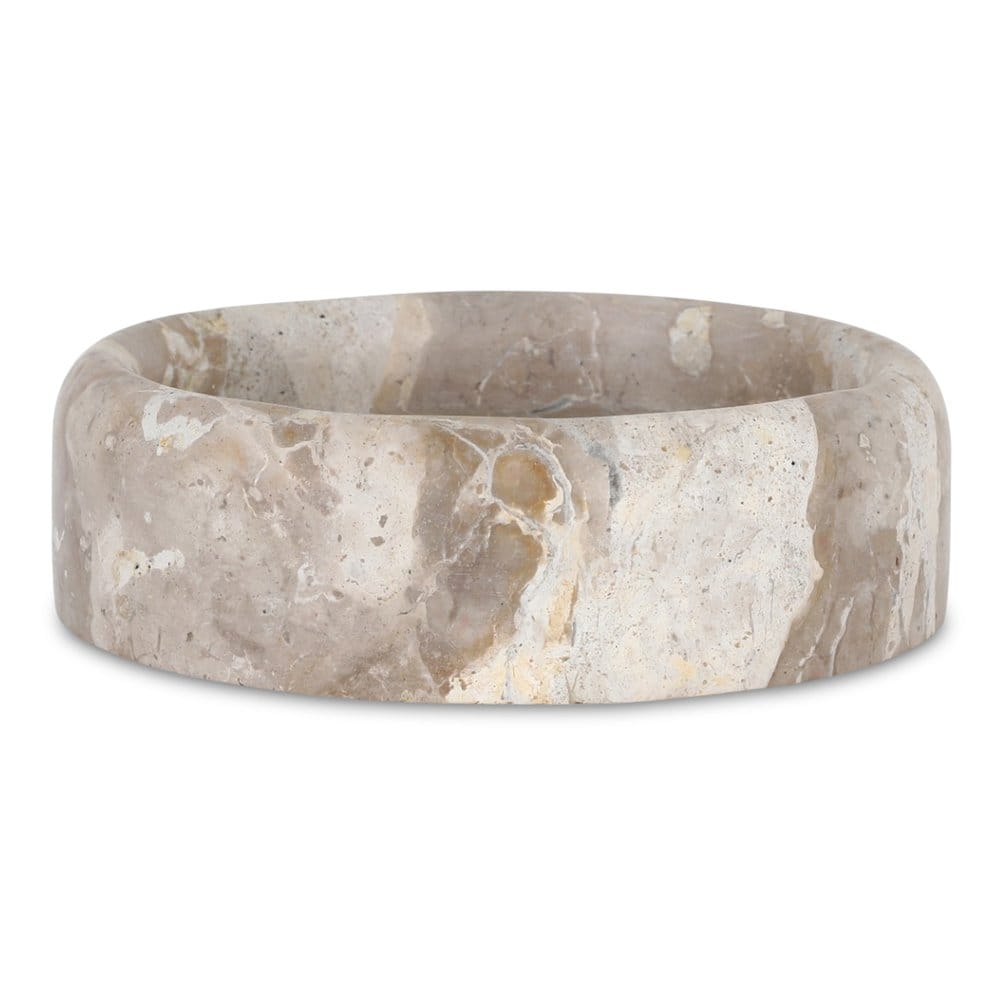 Moes Home - Anais Catchall Beige Marble - GK-1135-34 view 1