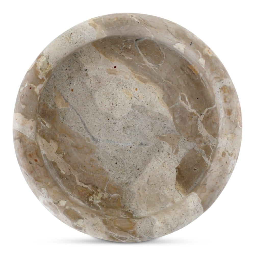 Moes Home - Anais Catchall Beige Marble - GK-1135-34 view 3
