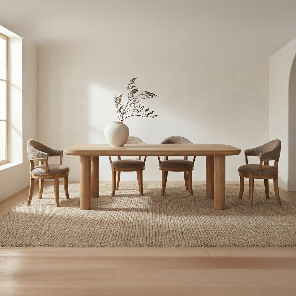 Moes Home - Anders Dining Table Large Natural - PP-1023-24-0 view 8