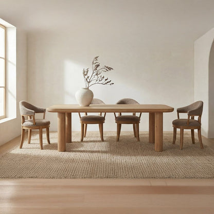 Moes Home - Anders Dining Table Large Natural - PP-1023-24-0 view 8