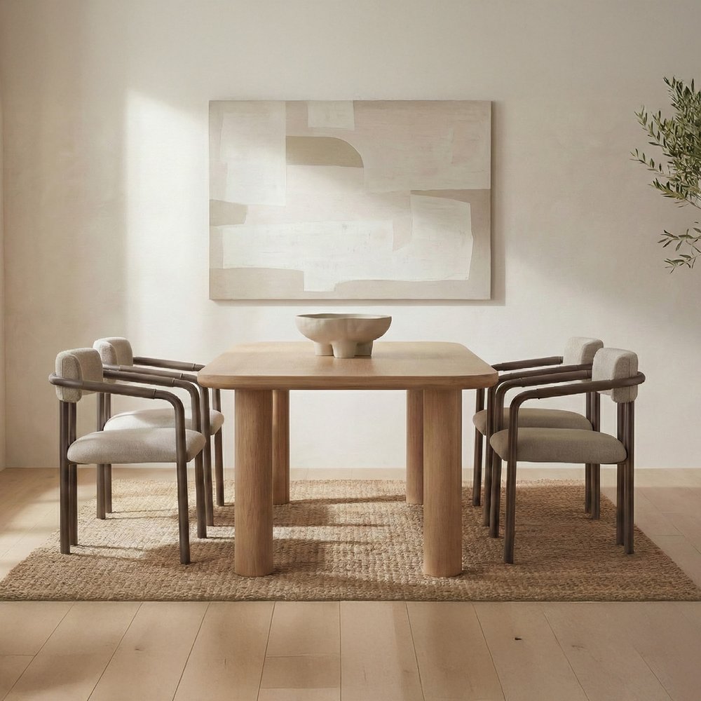 Moes Home - Anders Dining Table Small Natural - PP-1024-24-0 view 8