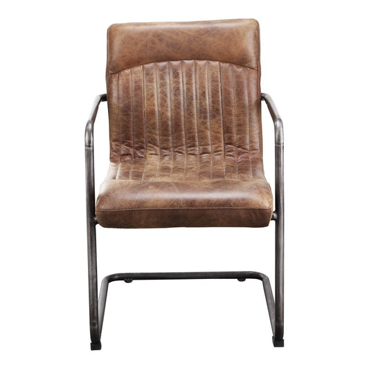 Moes Home - Ansel Arm Chair in Light Brown (Set of 2) - PK-1052-03 veiw 1