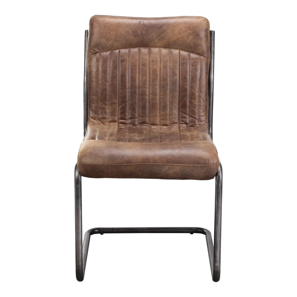 Moes Home - Ansel Dining Chair in Light Brown (Set of 2) - PK-1043-03 veiw 1