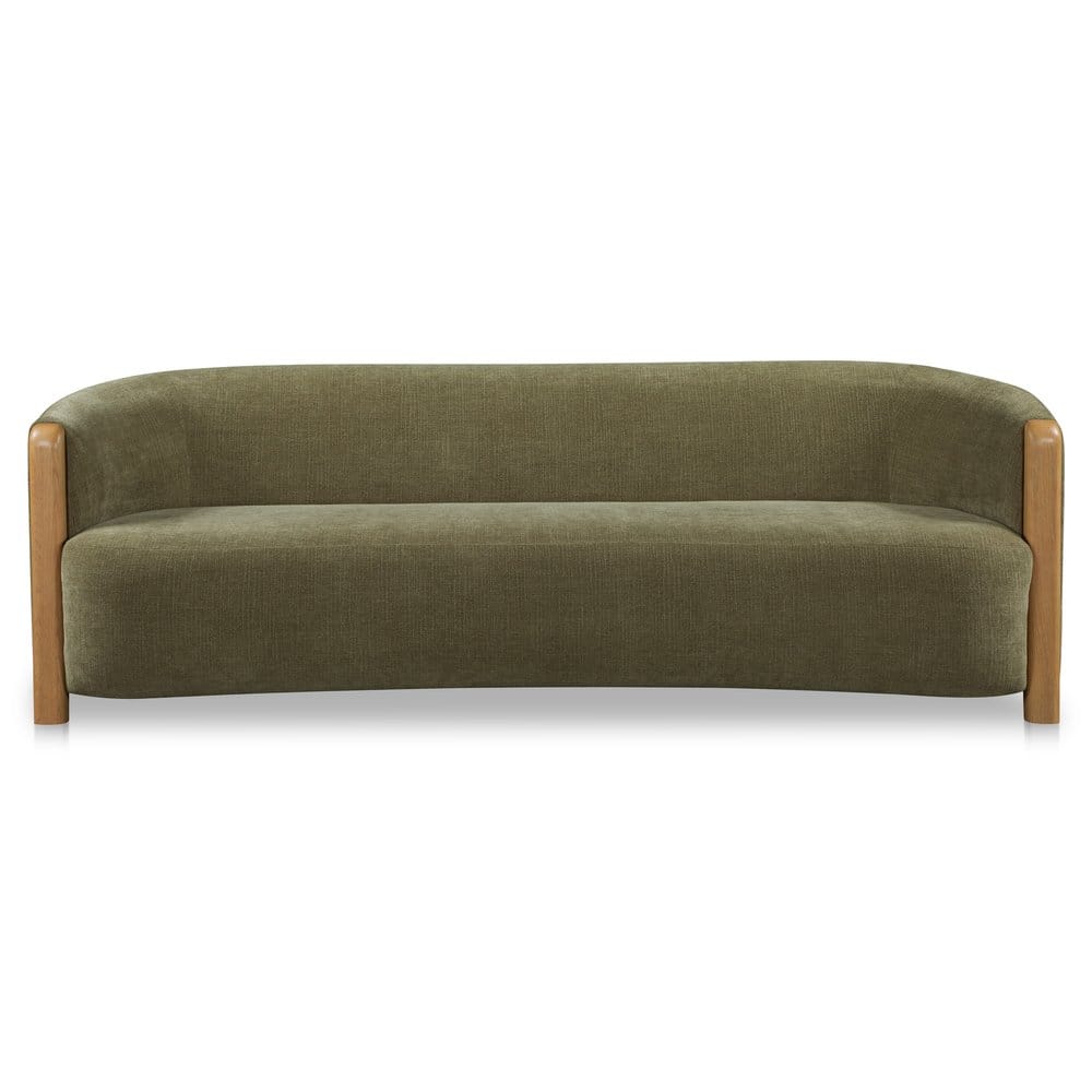 Moes Home - Anya Sofa Olive - EF-1002-16 view 1
