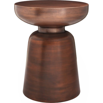 Moes Home - Arthur Accent Table Antique Copper - OT-1003-42 view 1