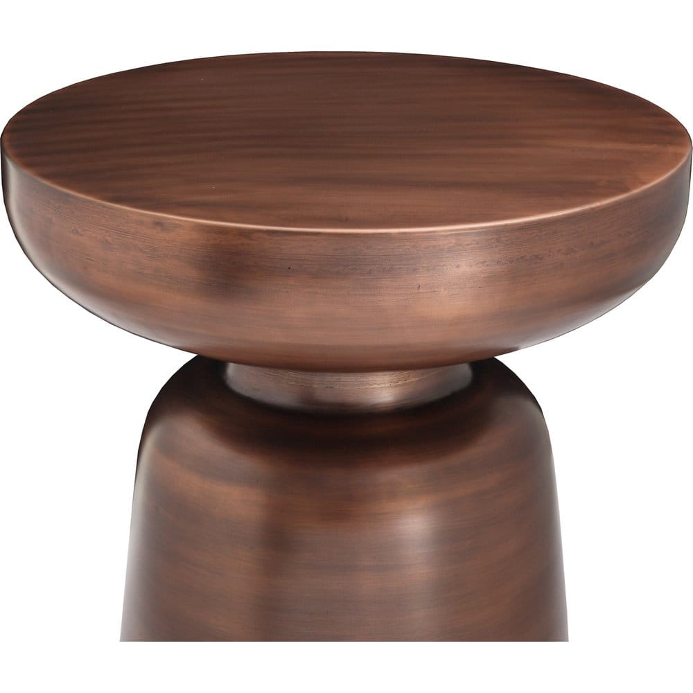 Moes Home - Arthur Accent Table Antique Copper - OT-1003-42 view 3