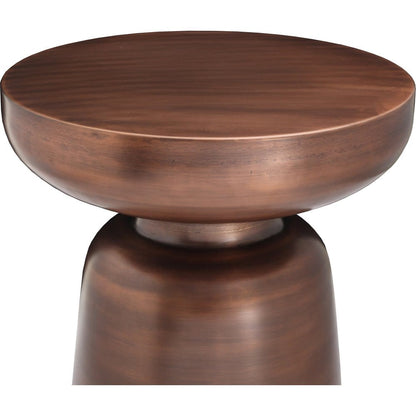 Moes Home - Arthur Accent Table Antique Copper - OT-1003-42 view 3