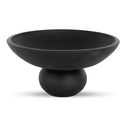 Moes Home - Asha Decorative Bowl Black Terracotta - GK-1132-02 view 1