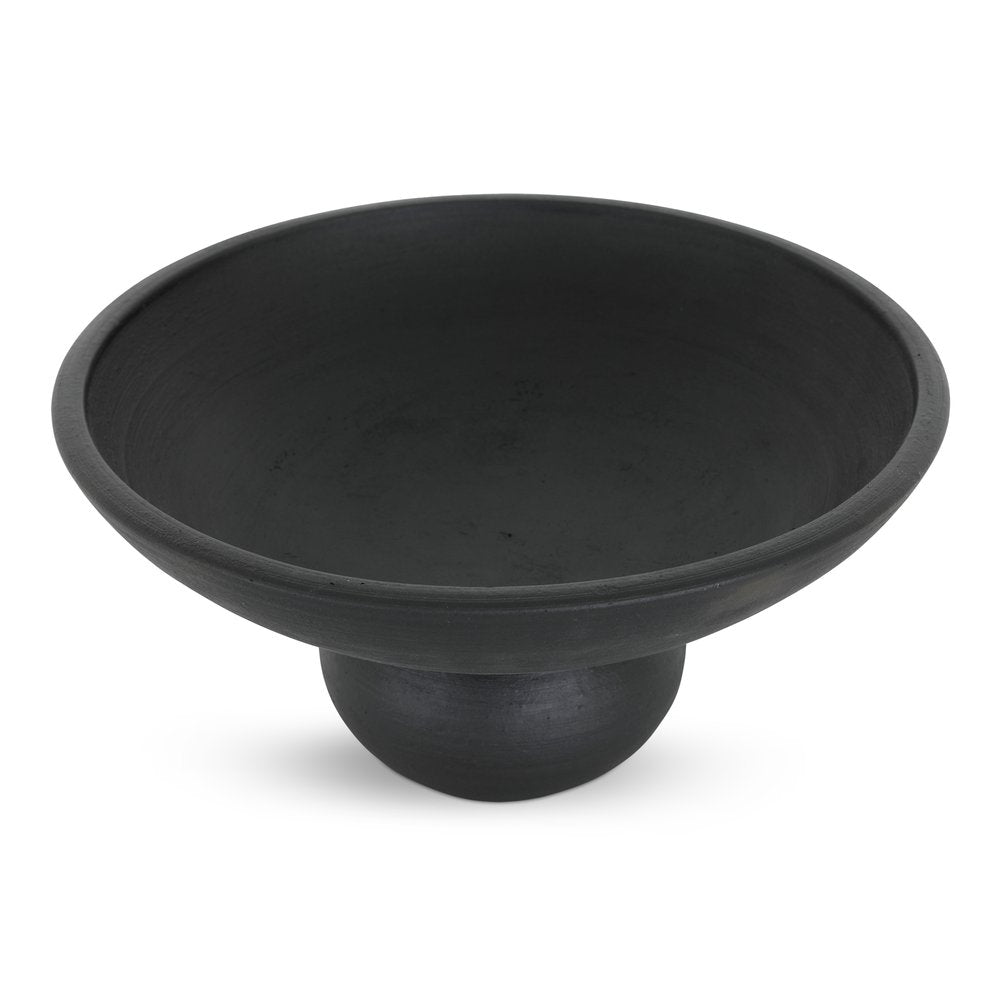 Moes Home - Asha Decorative Bowl Black Terracotta - GK-1132-02 view 2