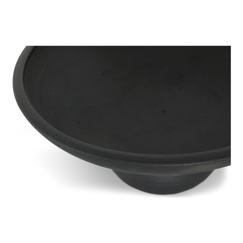 Moes Home - Asha Decorative Bowl Black Terracotta - GK-1132-02 view 3