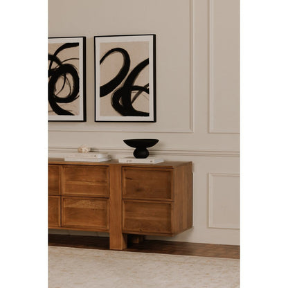 Moes Home - Asha Decorative Bowl Black Terracotta - GK-1132-02 view 4