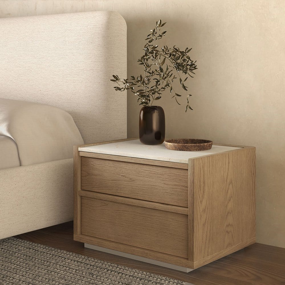 Moes Home - Ashcroft Nightstand Oak - ZT-1028-21 view 9