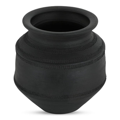 Moes Home - Astra Vessel Black Terracotta - GK-1136-02 view 2