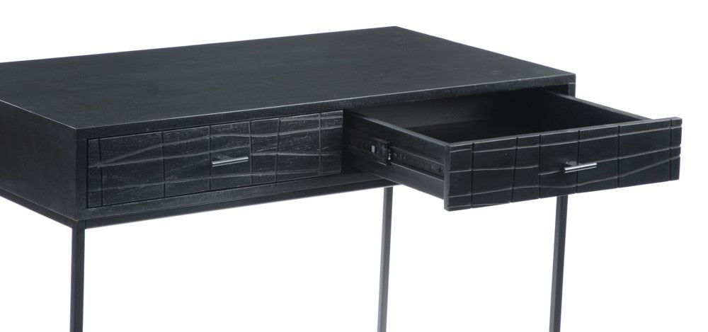 Moes Home - Atelier Desk in Black - BZ-1111-02 veiw 4