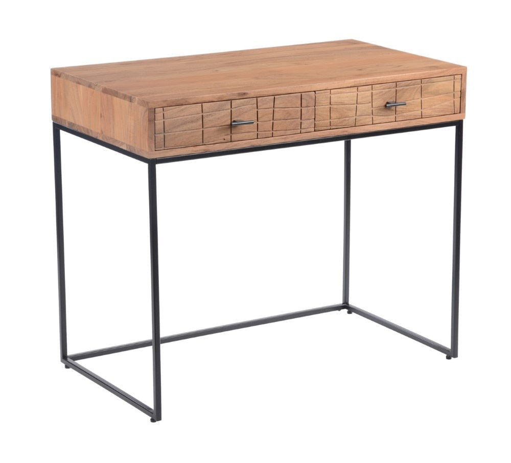 Moes Home - Atelier Desk in Natural - BZ-1111-24 veiw 2