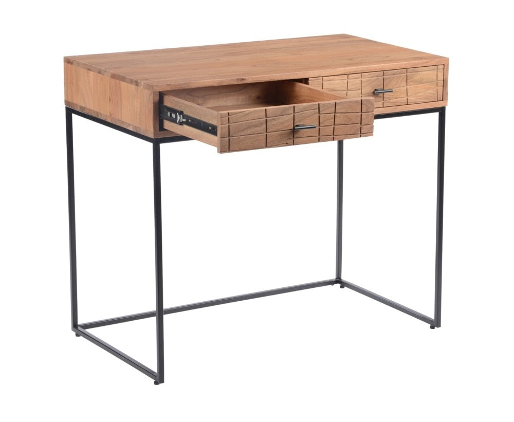 Moes Home - Atelier Desk in Natural - BZ-1111-24 veiw 3