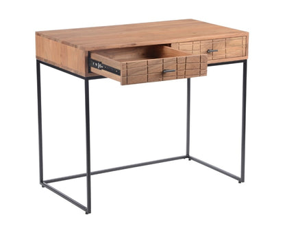 Moes Home - Atelier Desk in Natural - BZ-1111-24 veiw 3