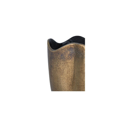 Moes Home - Athena Cast Aluminum Vase Antique Brass - QK-1037-51 view 3