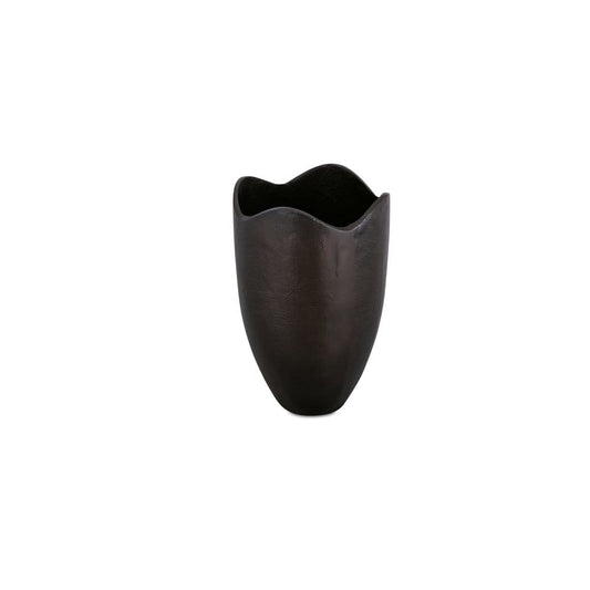 Moes Home - Athena Cast Aluminum Vase Blackened Bronze - QK-1037-31 view 1
