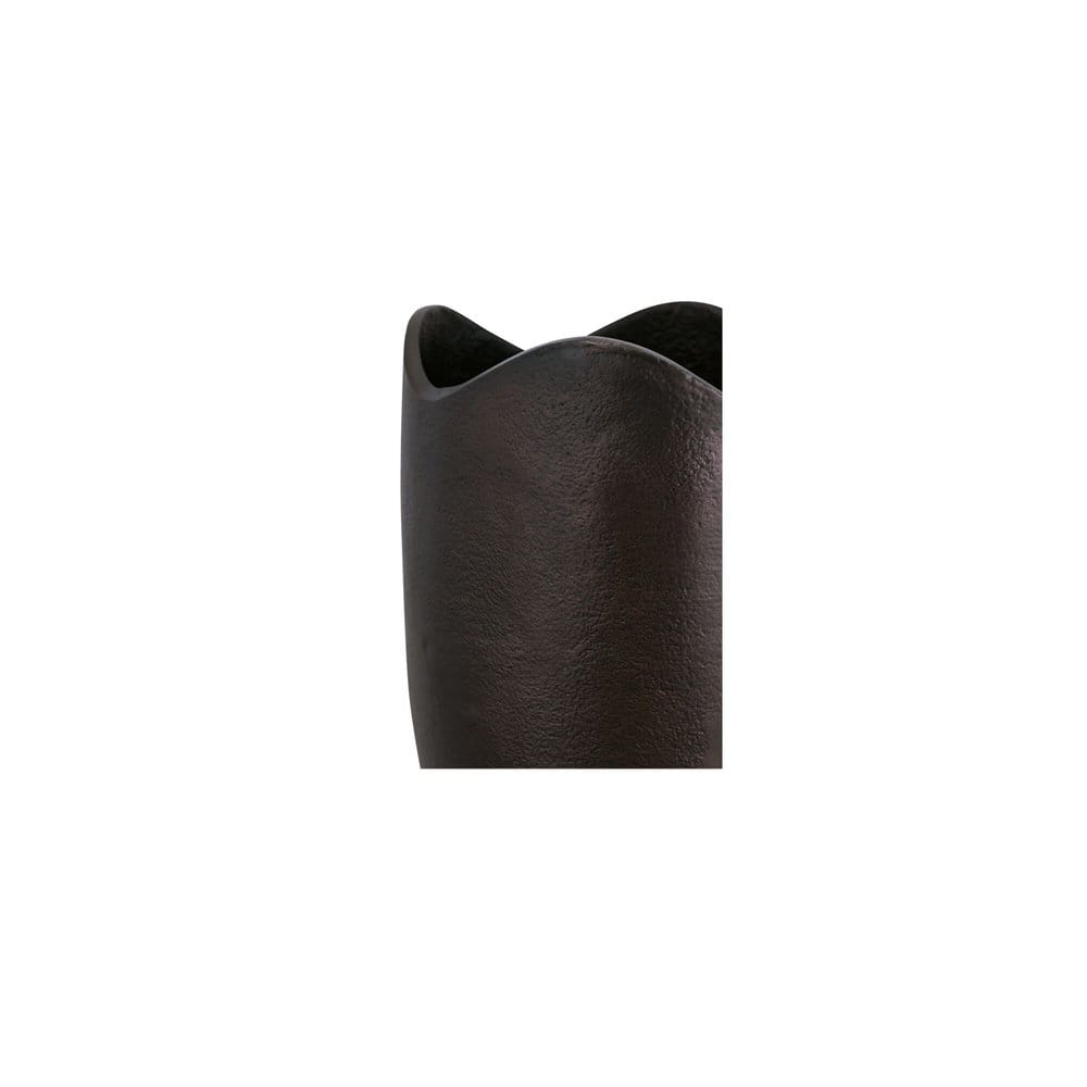 Moes Home - Athena Cast Aluminum Vase Blackened Bronze - QK-1037-31 view 3