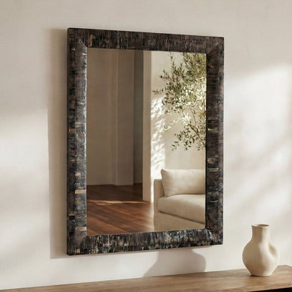 Moes Home - Avis Horn Inlay Mirror - PZ-1020-37 view 6