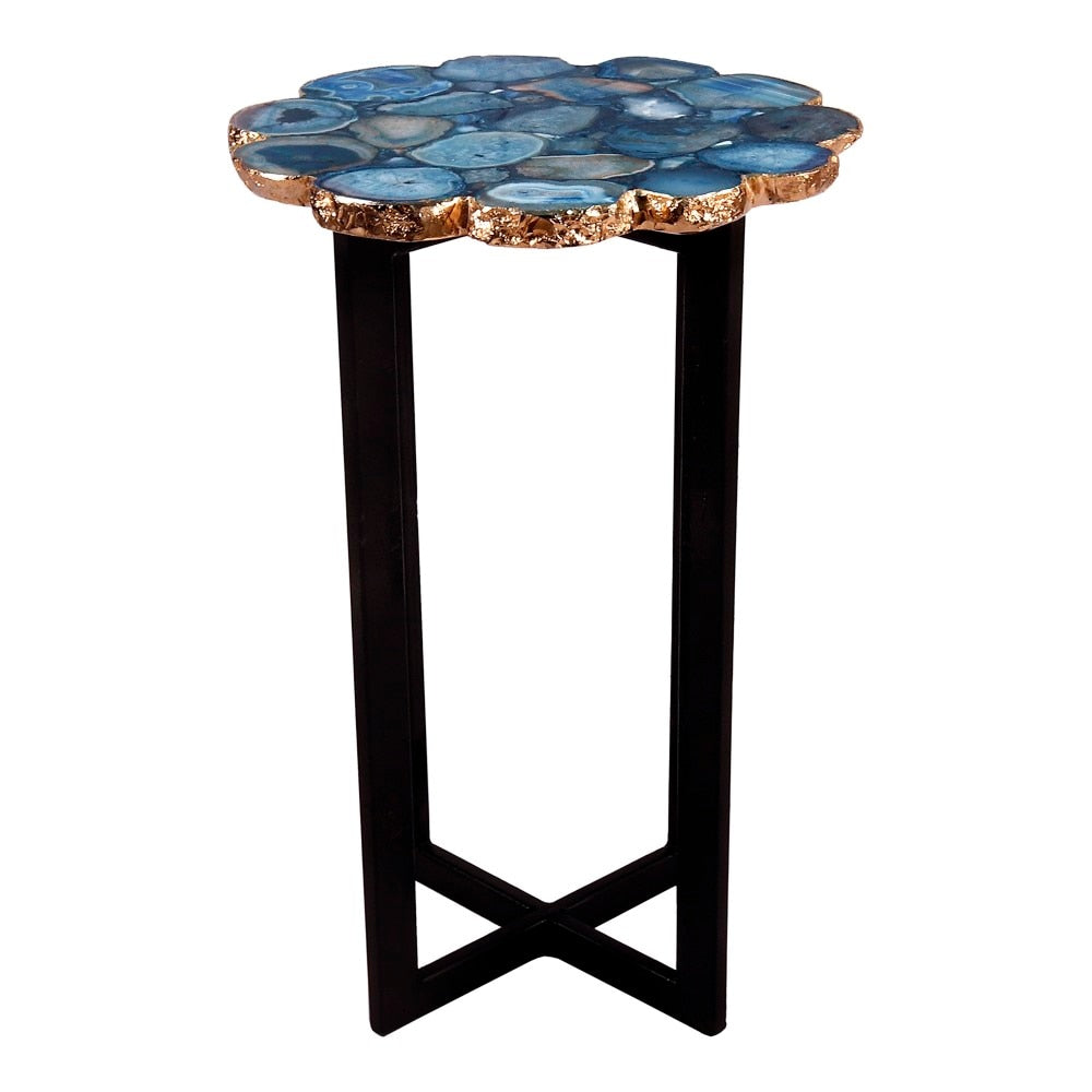 Moes Home - Azul Agate Accent Table - PJ-1011-26 veiw 2
