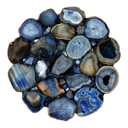 Moes Home - Azul Agate Accent Table - PJ-1011-26 veiw 4
