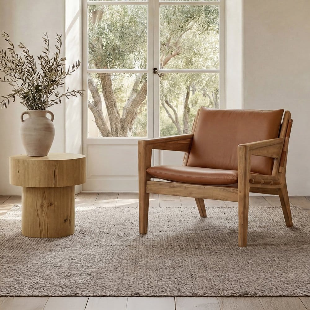 Moes Home - Baker Accent Chair Brown - LX-1095-03 view 9