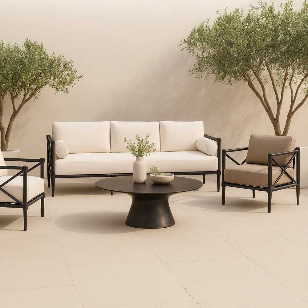 Moes Home - Bardo Outdoor Coffee Table Deep Bronze - FI-1141-31 view 7
