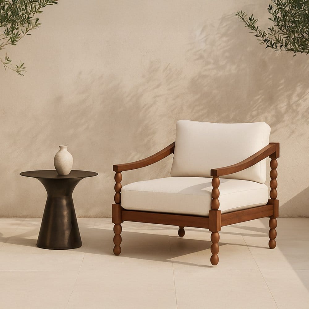 Moes Home - Bardo Outdoor Side Table Deep Bronze - FI-1142-31 view 6