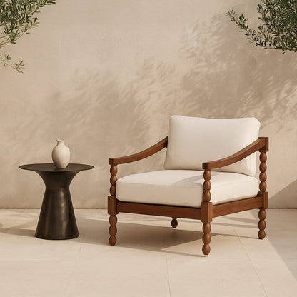 Moes Home - Bardo Outdoor Side Table Deep Bronze - FI-1142-31 view 6