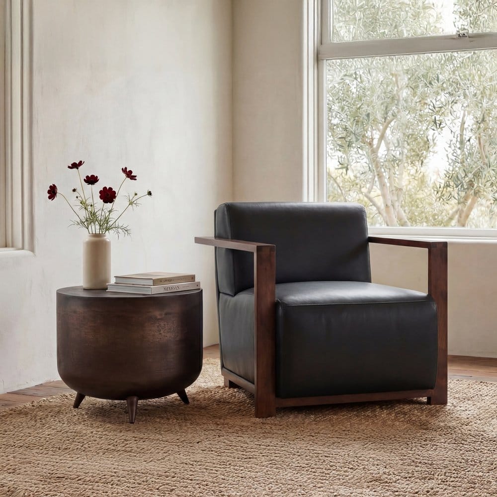 Moes Home - Barnes Accent Chair Black - MU-1004-02 view 10