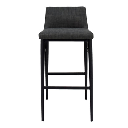 Moes Home - Baron Barstool in Charcoal Grey - EJ-1032-07 veiw 1