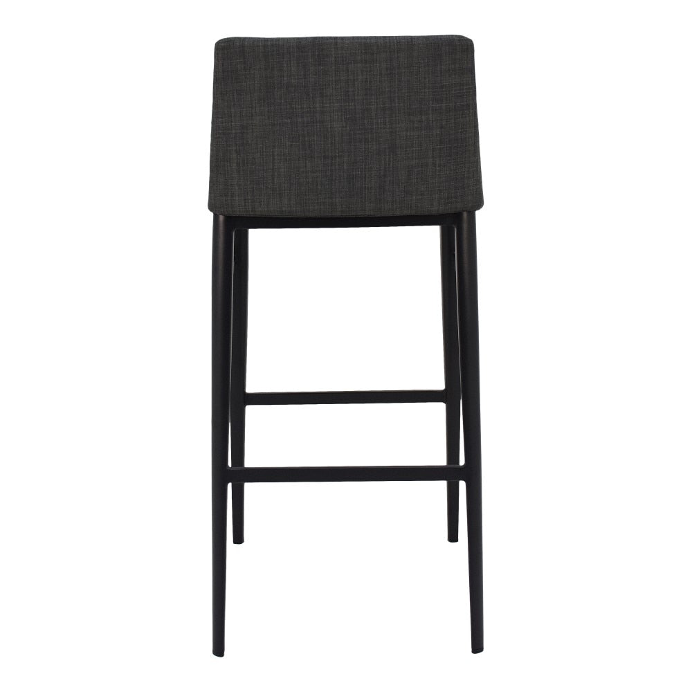 Moes Home - Baron Barstool in Charcoal Grey - EJ-1032-07 veiw 3