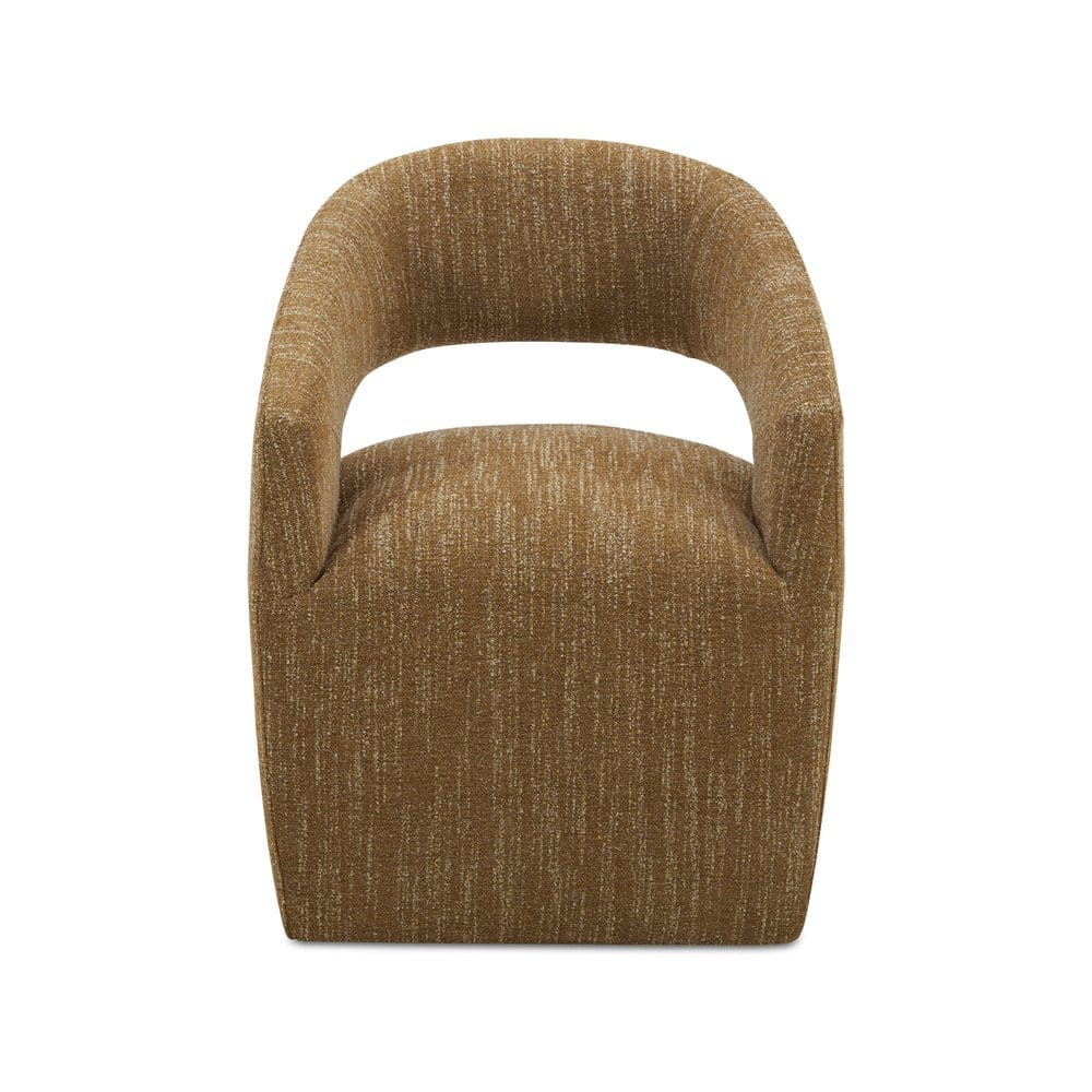 Moes Home - Barrow Rolling Dining Chair - KQ-1044-09-USA view 1
