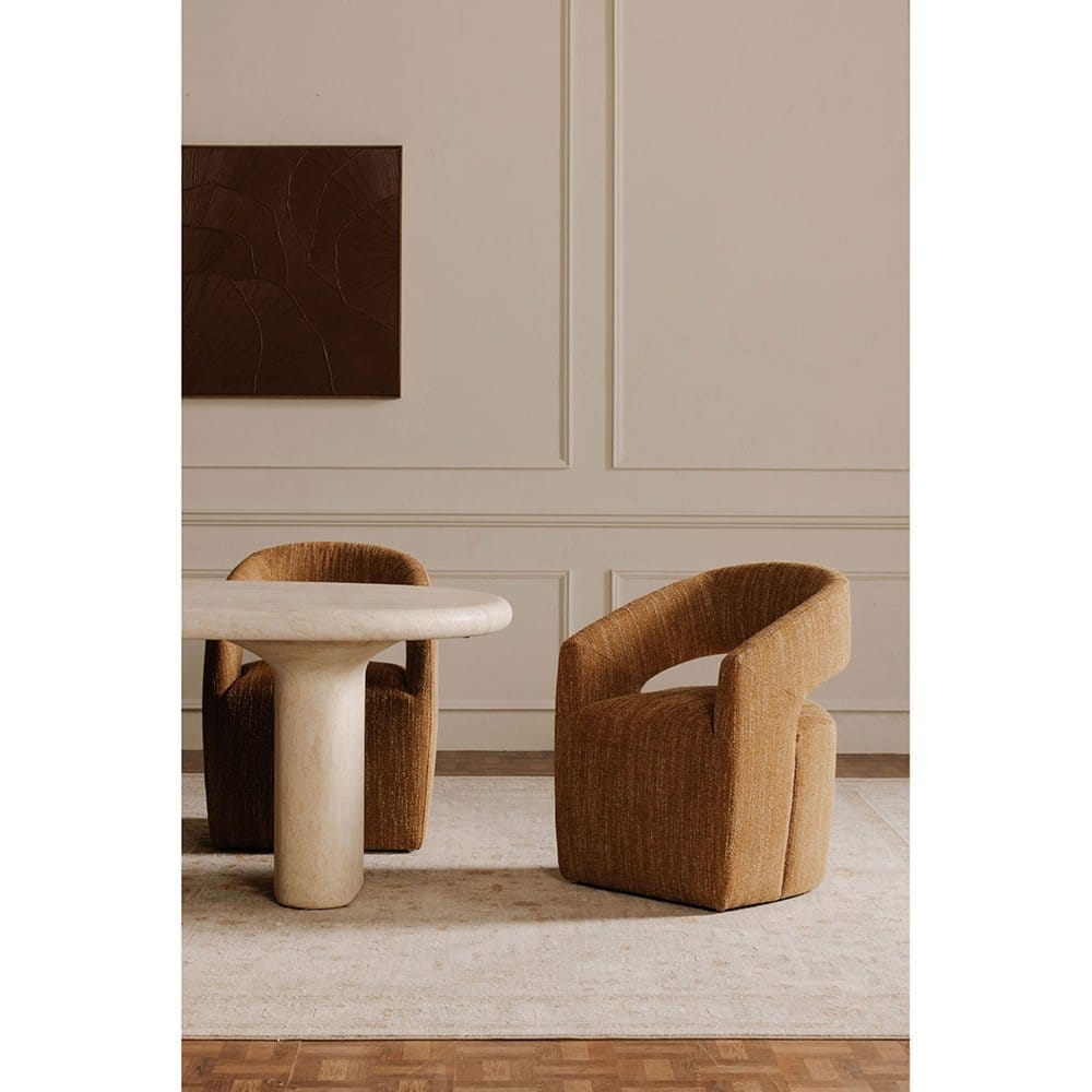 Moes Home - Barrow Rolling Dining Chair - KQ-1044-09-USA view 13