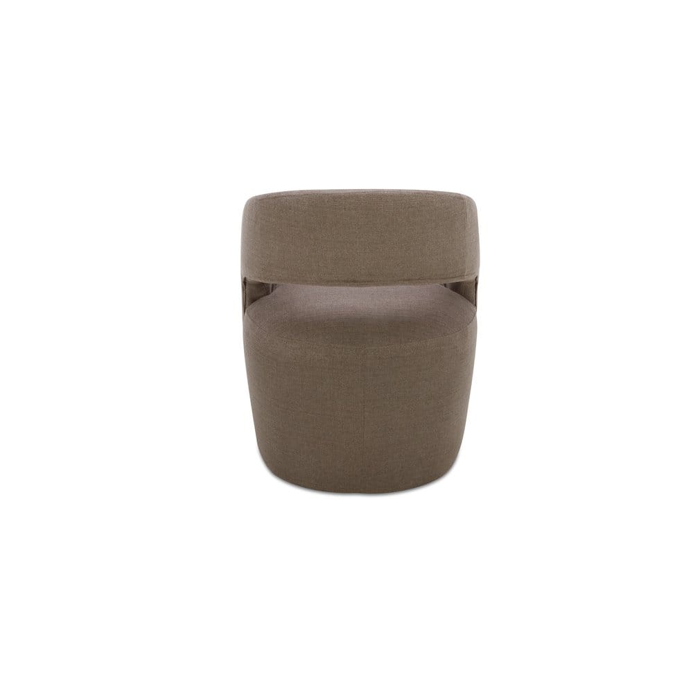 Moes Home - Barrow Rolling Dining Chair Soft Taupe - KQ-1044-39-USA view 4
